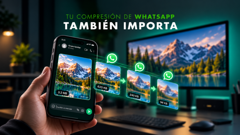 ¿Por qué una imagen de WhatsApp puede verse mal en un monitor 4K?