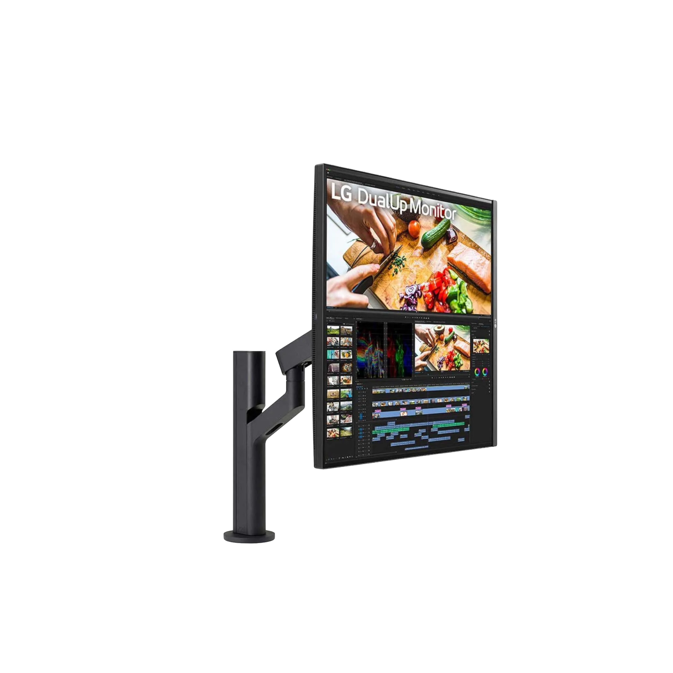 28MQ780-B Monitor LG DualUp Ergo de 28" SDQHD para Post-Producción - Imagen 2